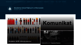 What Wg.asp.waw.pl website looked like in 2020 (4 years ago)