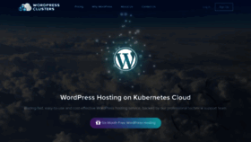 What Wp-clusters.com website looked like in 2020 (5 years ago)