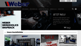 What Weber-werke.de website looked like in 2020 (4 years ago)