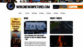 What Worldnewsinpictures.com website looked like in 2020 (4 years ago)