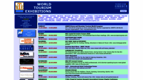 What World-tourism-exhibitions.com website looked like in 2020 (4 years ago)