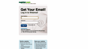 What Webmail08.register.com website looked like in 2020 (4 years ago)
