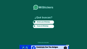 What Wistickers.com website looked like in 2020 (5 years ago)