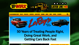 What Wirx.com website looked like in 2020 (4 years ago)