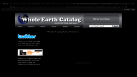 What Wholeearth.com website looked like in 2020 (4 years ago)