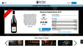 What Winestillsoldout.com website looked like in 2020 (4 years ago)