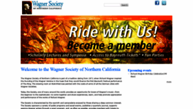 What Wagnersf.org website looked like in 2020 (4 years ago)