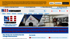 What W6-wertarbeit.at website looked like in 2020 (4 years ago)