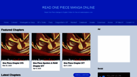 What Ww2.readonepiece.com website looked like in 2020 (4 years ago)