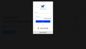 What Wireframepro.mockflow.com website looked like in 2020 (4 years ago)