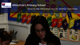 What Whitefriarsprimary.co.uk website looked like in 2020 (5 years ago)