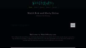 What Watchmorty.com website looked like in 2020 (4 years ago)