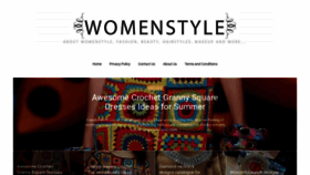What Womenstyle.com website looked like in 2020 (4 years ago)