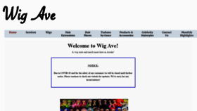 What Wigave.com website looked like in 2020 (4 years ago)