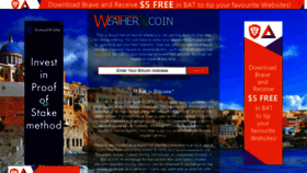 What Weatherx.co.in website looked like in 2020 (4 years ago)
