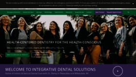 What Winaturaldentist.com website looked like in 2020 (4 years ago)