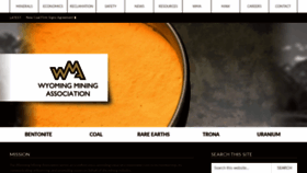 What Wyomingmining.org website looked like in 2020 (4 years ago)