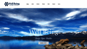 What Wellbeingtahoe.com website looked like in 2020 (4 years ago)