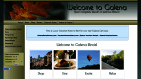 What Welcometogalena.com website looked like in 2020 (4 years ago)