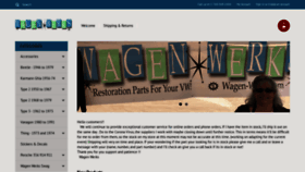 What Wagen-werks.com website looked like in 2020 (4 years ago)