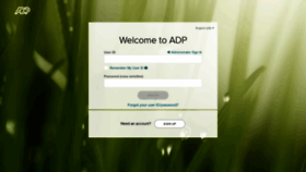 What Workforcenow.adp.com website looked like in 2020 (4 years ago)