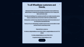What Wheelbase.uk.com website looked like in 2020 (4 years ago)
