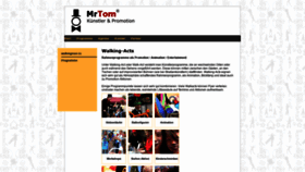 What Walkingman.de website looked like in 2020 (4 years ago)