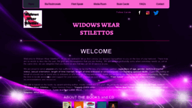 What Widowswearstilettos.com website looked like in 2020 (4 years ago)