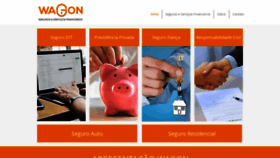 What Wagonseguros.com.br website looked like in 2020 (4 years ago)