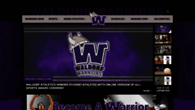 What Waldorfwarriors.com website looked like in 2020 (4 years ago)