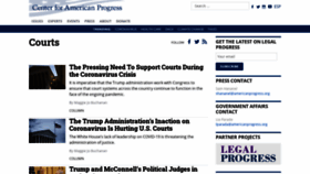 What Whycourtsmatter.org website looked like in 2020 (4 years ago)