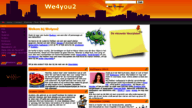 What We4you2.nl website looked like in 2020 (4 years ago)