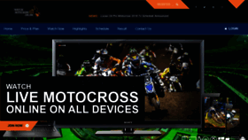 What Watchmotocrossonline.com website looked like in 2020 (4 years ago)