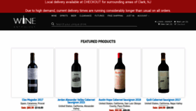 What Wineanthology.com website looked like in 2020 (4 years ago)