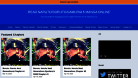 What Ww3.readnaruto.com website looked like in 2020 (4 years ago)