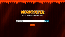 What Wordsolver.net website looked like in 2020 (3 years ago)