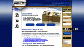 What Worldandweb.com website looked like in 2020 (4 years ago)