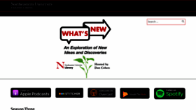 What Whatsnewpodcast.org website looked like in 2020 (4 years ago)