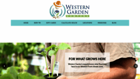 What Westerngardens.com website looked like in 2020 (4 years ago)