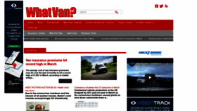 What Whatvan.co.uk website looked like in 2020 (4 years ago)