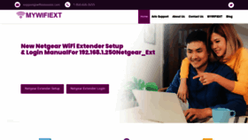 What Wifiextassist.com website looked like in 2020 (4 years ago)
