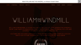 What Williamandthewindmill.com website looked like in 2020 (4 years ago)