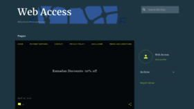 What Webinaccess.com website looked like in 2020 (4 years ago)