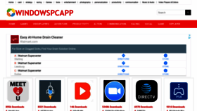 What Windowspcapp.com website looked like in 2020 (3 years ago)
