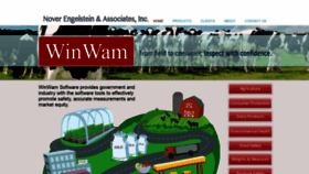 What Winwam.com website looked like in 2020 (4 years ago)