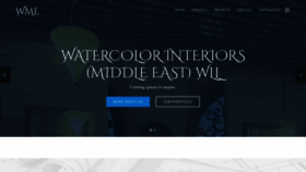What Watercolorme.com website looked like in 2020 (4 years ago)