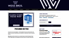 What Weissbros.com website looked like in 2020 (3 years ago)