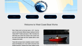 What Wcboatworks.com website looked like in 2020 (3 years ago)