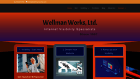 What Wellmanworks.com website looked like in 2020 (4 years ago)