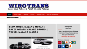 What Wirotrans.com website looked like in 2020 (3 years ago)